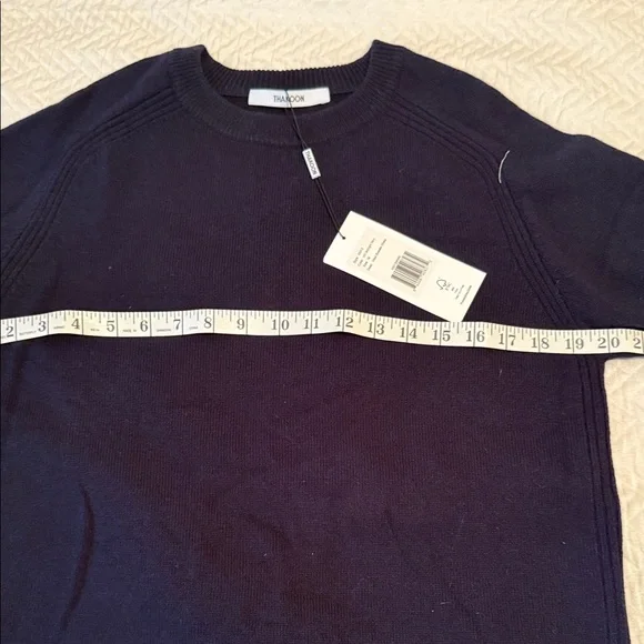 Thakoon Navy Blue Crew Neck Sweater - Picture 4 of 4